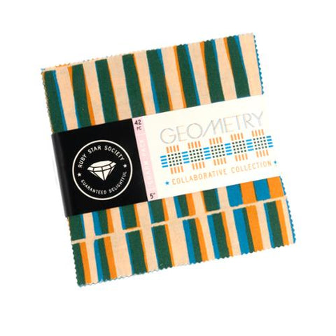 Geometry Charm Pack -- Rashida Coleman Hale for Ruby Star Society -- Moda Fabrics