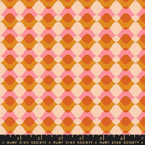 Ripple 30s in Sorbet -- Geometry by Ruby Star Society -- Moda Fabric