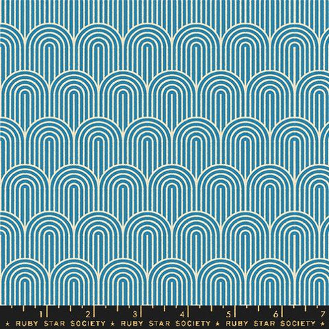 Hump Day in Chambray -- Geometry by Ruby Star Society -- Moda Fabric