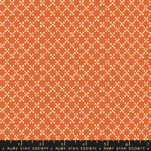 Ditsy Tiles in Pecan -- Geometry by Ruby Star Society -- Moda Fabric