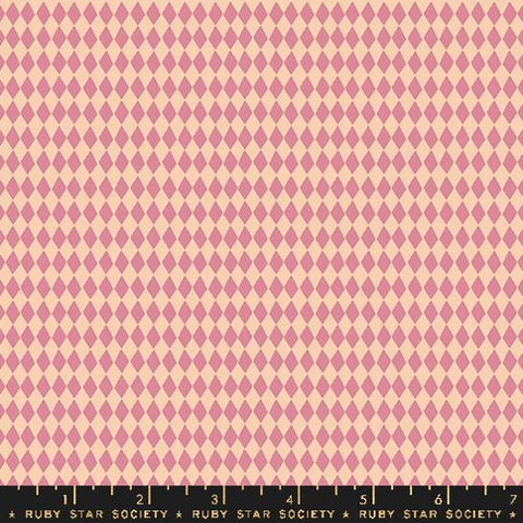 Harlequin Geometrics in Plum -- Geometry by Ruby Star Society -- Moda Fabric
