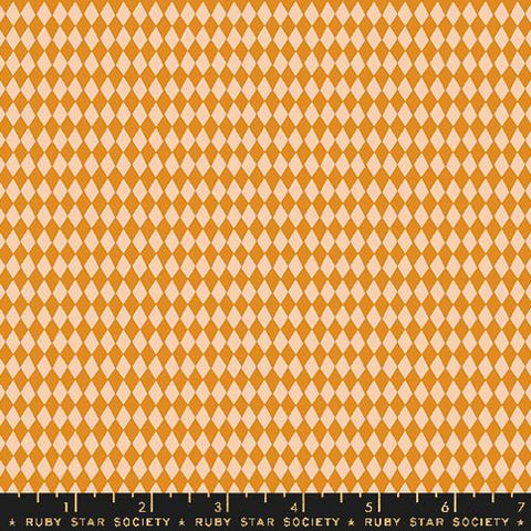 Harlequin Geometrics in Turmeric -- Geometry by Ruby Star Society -- Moda Fabric