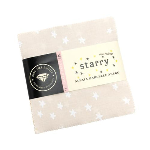 Starry New Charm Pack -- Alexia Abegg for Ruby Star Society -- Moda Fabrics