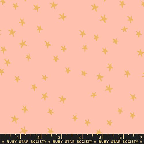 Starry New Peach -- Starry by Alexia Abegg for Ruby Star Society -- Moda Fabric