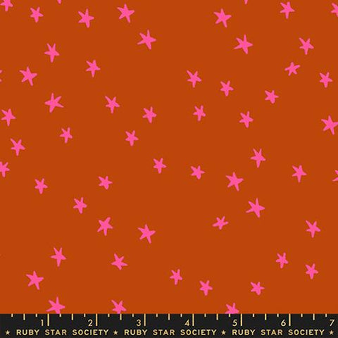 Starry New Cayenne -- Starry by Alexia Abegg for Ruby Star Society -- Moda Fabric
