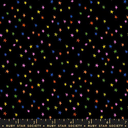 Mini Starry Vivid Rainbow -- Starry by Alexia Abegg for Ruby Star Society -- Moda Fabric