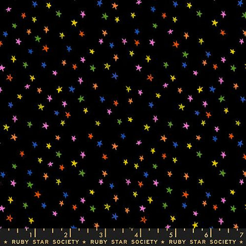 Mini Starry Vivid Rainbow -- Starry by Alexia Abegg for Ruby Star Society -- Moda Fabric