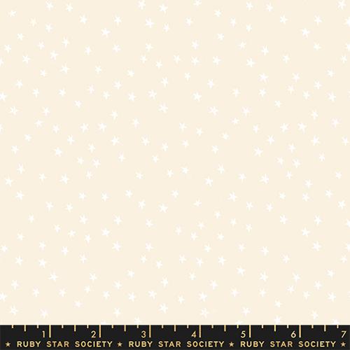 Mini Starry White On Natural -- Starry by Alexia Abegg for Ruby Star Society -- Moda Fabric