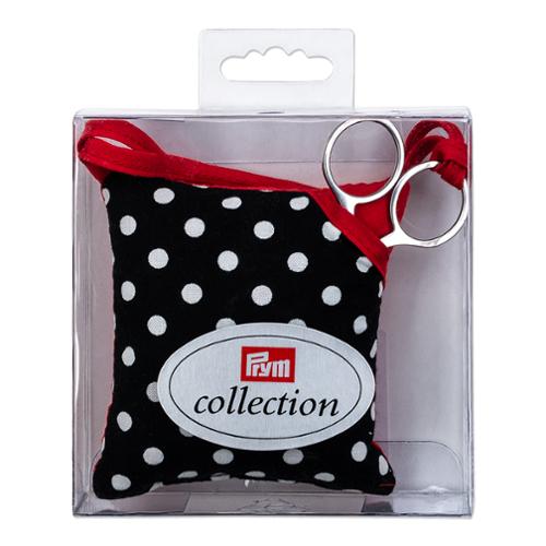 Pin Cushion Dots w/ Scissors