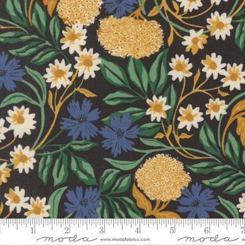 Forage Floral in Midnight -- Brookside by 1 Canoe 2 for Moda Fabrics