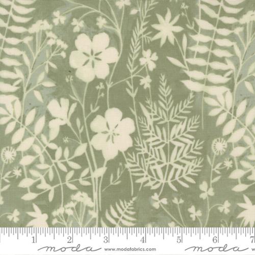 Sun River Toile in Sage Brush -- Brookside by 1 Canoe 2 for Moda Fabrics