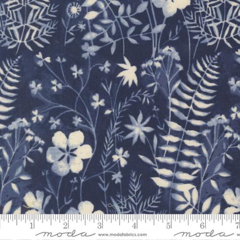 Sun River Toile in Lake -- Brookside by 1 Canoe 2 for Moda Fabrics