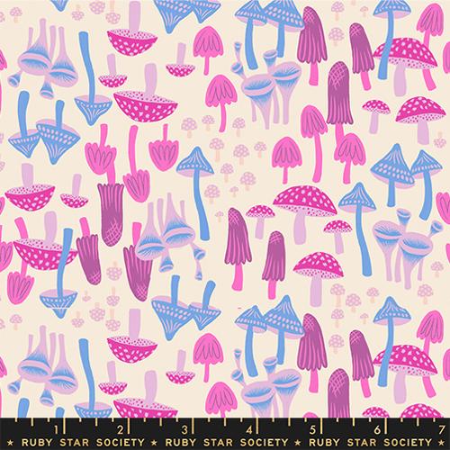 Mushroom Land in Shell -- Hello Alice by Sarah Watts for Ruby Star Society -- Moda Fabrics