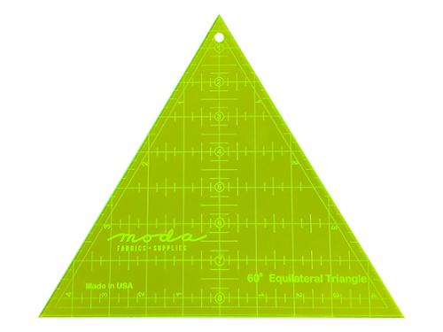 60 degree Equilateral Triangle -- Moda
