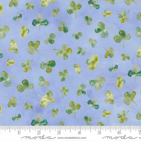 Clover Watercolor in Hyacinth -- Sweet Cecily by Janet Clare -- Moda Fabrics