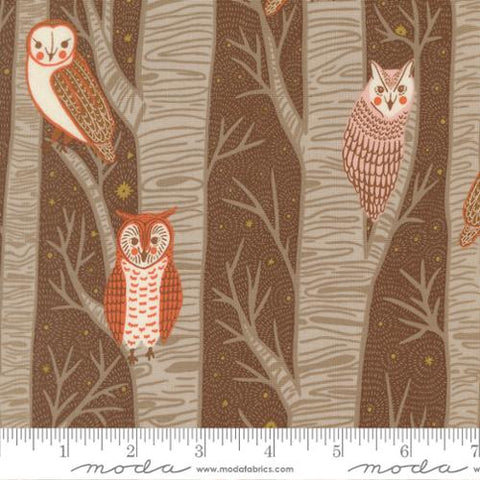 Night Owl in Cocoa -- Night Owl by Gingiber for Moda Fabrics