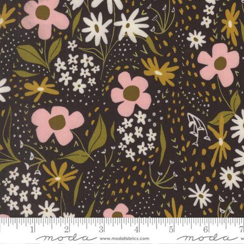 Feedsack Floral in Midnight -- Night Owl by Gingiber for Moda Fabrics