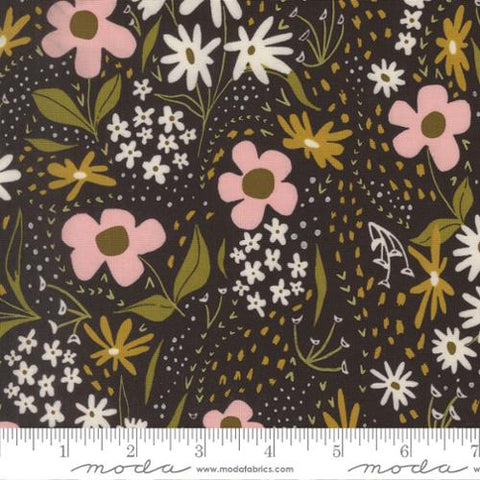Feedsack Floral in Midnight -- Night Owl by Gingiber for Moda Fabrics