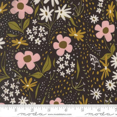 Feedsack Floral in Midnight -- Night Owl by Gingiber for Moda Fabrics