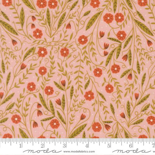 Woodland Floral in Petal -- Night Owl by Gingiber for Moda Fabrics
