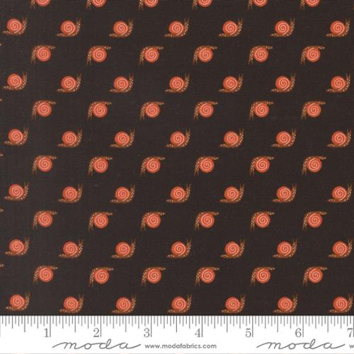 Snail in Midnight -- Night Owl by Gingiber for Moda Fabrics