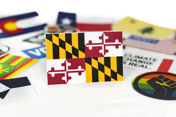 Maryland Flag Sticker