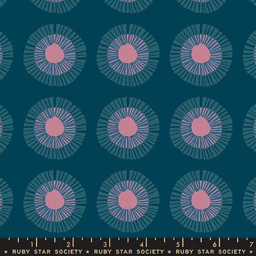 Seaside Daisy in Galaxy -- Reimagined Landscapes  by Jen Hewett -- Ruby Star Society/ Moda Fabrics