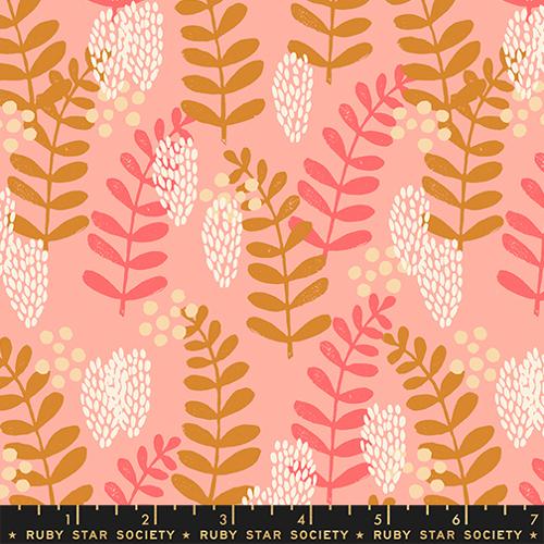 Fern Dell in Bashful -- Reimagined Landscapes  by Jen Hewett -- Ruby Star Society/ Moda Fabrics