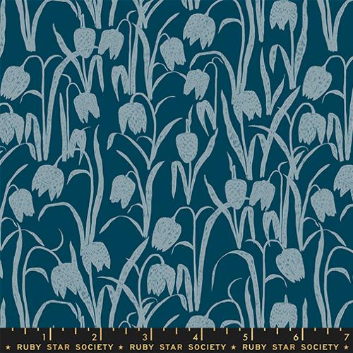 Fritillaria in Galaxy -- Reimagined Landscapes  by Jen Hewett -- Ruby Star Society/ Moda Fabrics