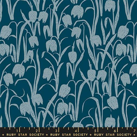 Fritillaria in Galaxy -- Reimagined Landscapes  by Jen Hewett -- Ruby Star Society/ Moda Fabrics