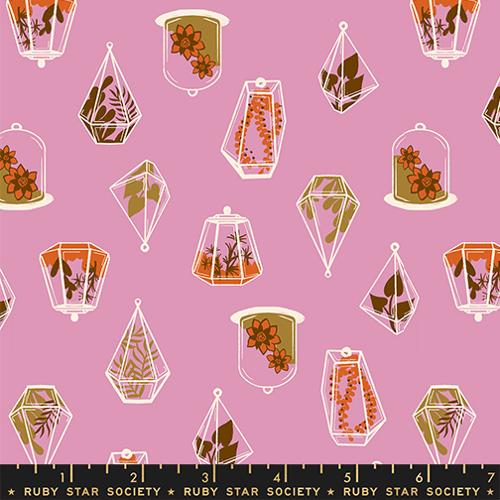 Terrarium in Kiss -- Calathea -- Ruby Star Society Moda Fabrics