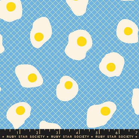 Fried Eggs in Altitude --- Egg and Friends by Kim Kight -- Ruby Star Society Moda Fabrics