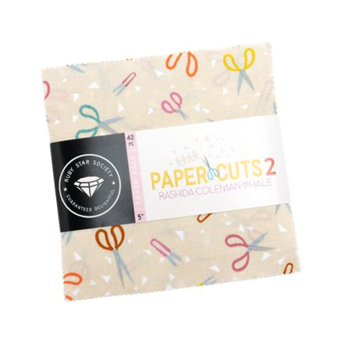Paper Cuts 2 Charm Pack --  Rashida Coleman-Hale -- Ruby Star Society