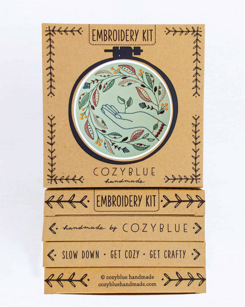Nurture nature embroidery kit