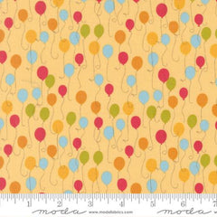 A Float Balloons in Banana -- Animal Park by Stacy Iest Hsu or Moda Fabrics