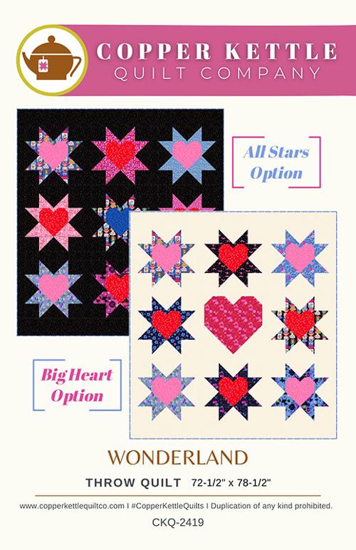 Wonderland Quilt Pattern by Copper Kettle Quilts