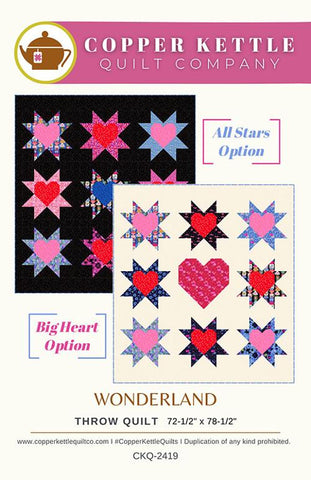 Wonderland Quilt Pattern by Copper Kettle Quilts