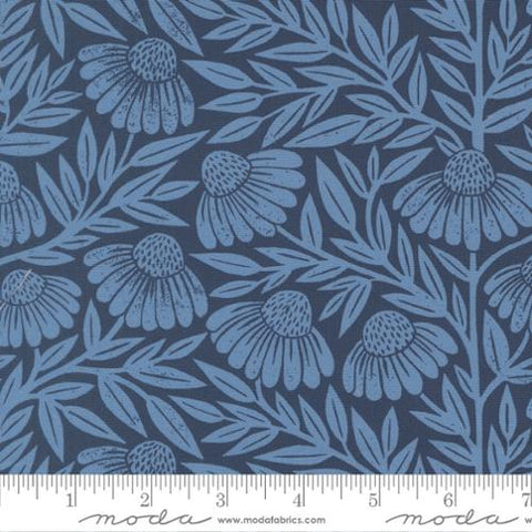 Echinacea in Dusk -- Garden Series by Katharine Watson for Moda Fabrics