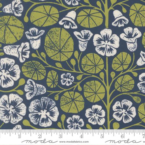 Nasturtium in Dusk -- Garden Series by Katharine Watson for Moda Fabrics