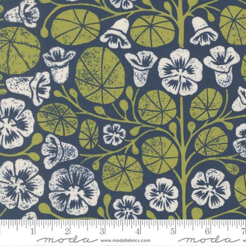 Nasturtium in Dusk -- Garden Series by Katharine Watson for Moda Fabrics