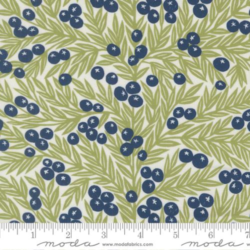 Blueberries in Cream -- Garden Series by Katharine Watson for Moda Fabrics