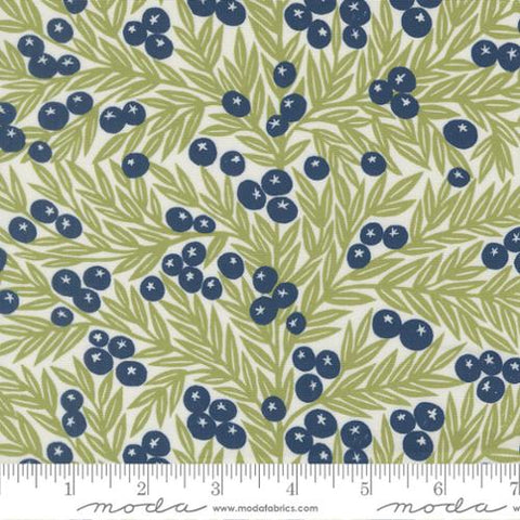 Blueberries in Cream -- Garden Series by Katharine Watson for Moda Fabrics