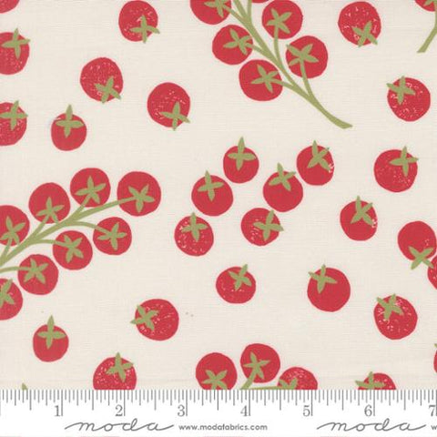 Tomatoes in Cream -- Garden Series by Katharine Watson for Moda Fabrics