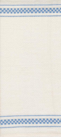 16" Rosie Waffle Check Sky Cream -- Moda