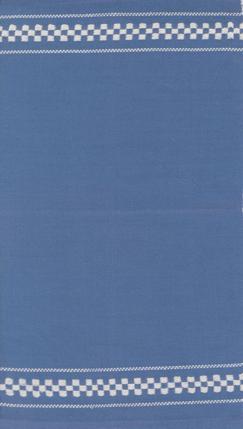 16" Rosie Waffle Check Blue/White -- Moda