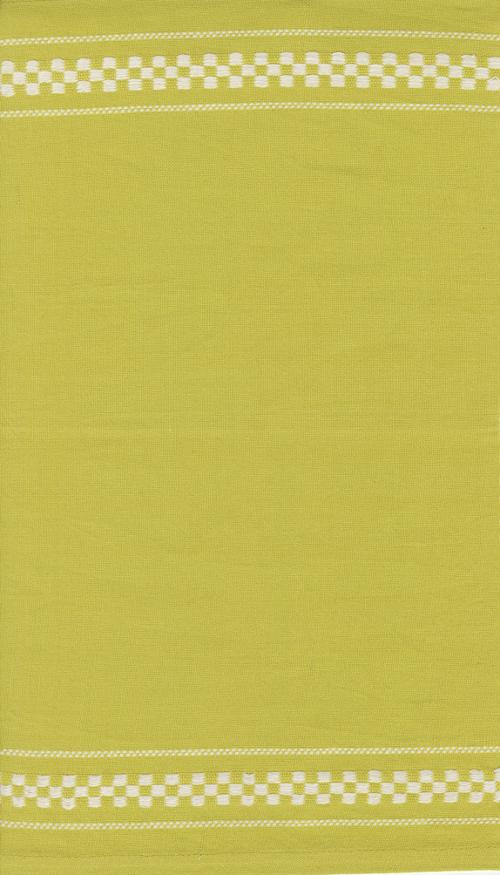 16" Rosie Woven Check Lime/White -- Moda