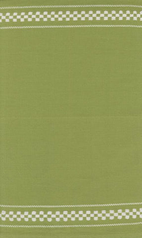 16" Rosie Woven Check Green/White -- Moda