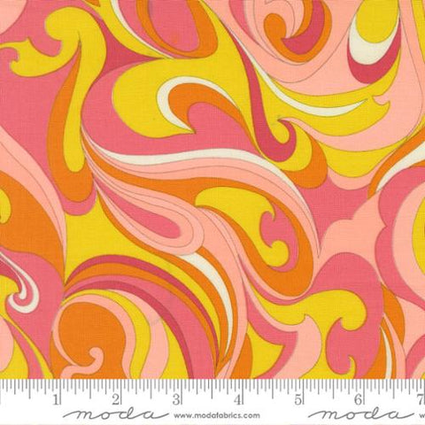 Vibing Blenders Swirls in Sunrays -- Happy Daze by Chloe's Closest -- Moda Fabrics