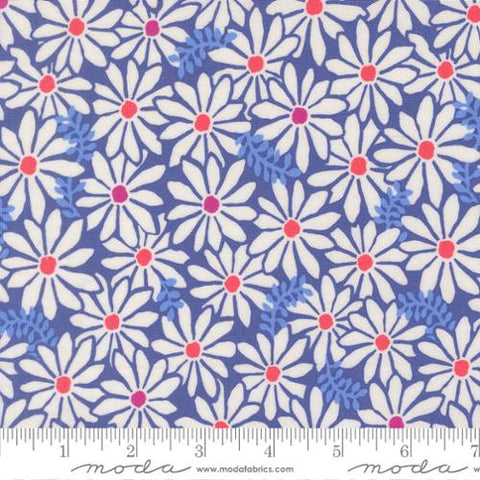 Bloom Florals in Blue Whale -- Reef by Kate Spain -- Moda Fabrics