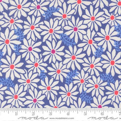 Bloom Florals in Blue Whale -- Reef by Kate Spain -- Moda Fabrics